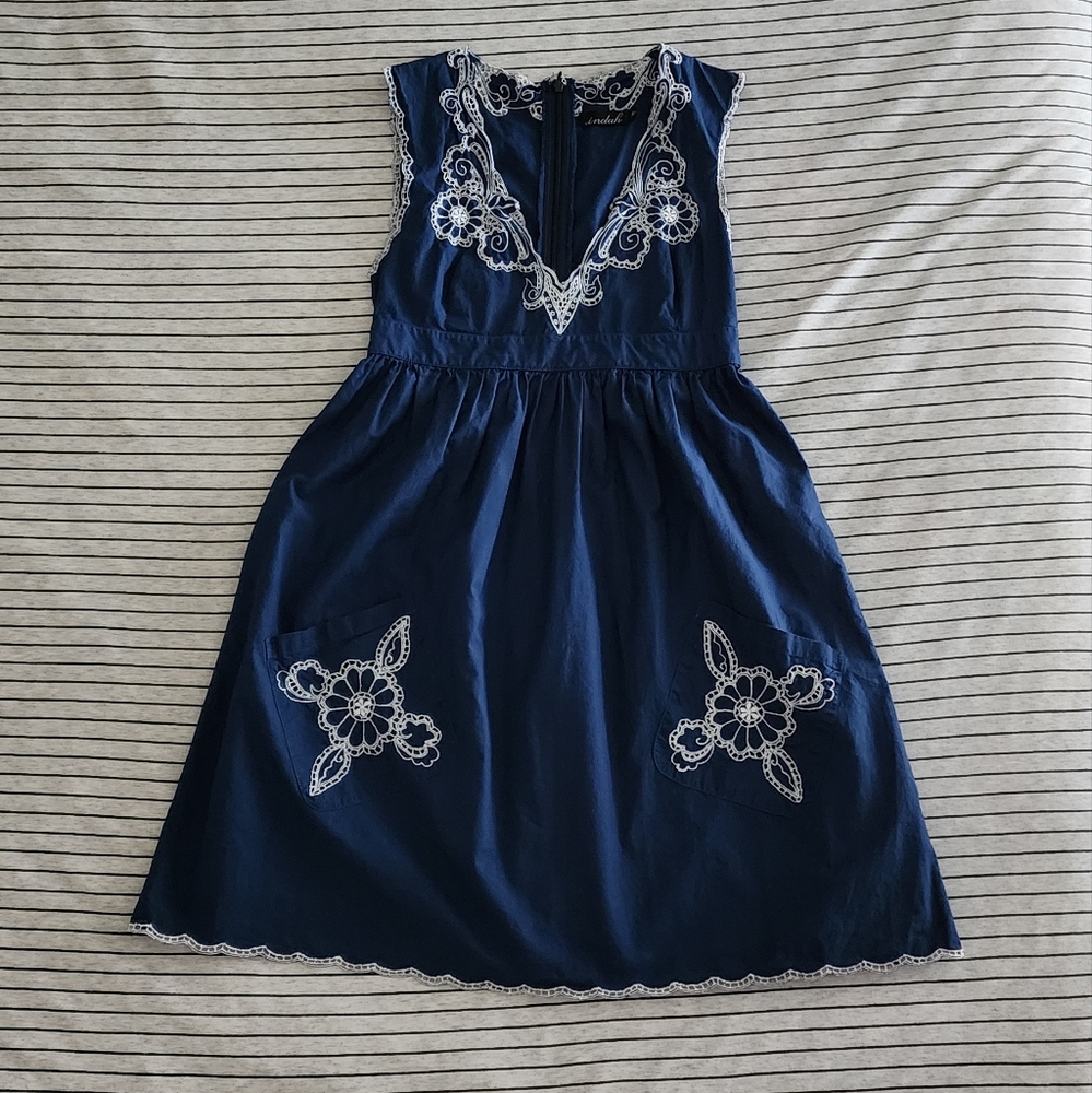 Indah Embroidered Dress